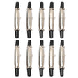 10 Pairs 3 Pin XLR Plug Male + Female Jack Mic Jack Plug Socket Connector - Microphone Audio Cable & Connector by PMC TechLife | Online Shopping South Africa | PMC TechLife | Buy Now Pay Later Mobicred