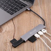 6 In 1 Multi-function Type-C / USB-C Adapter Docking Station