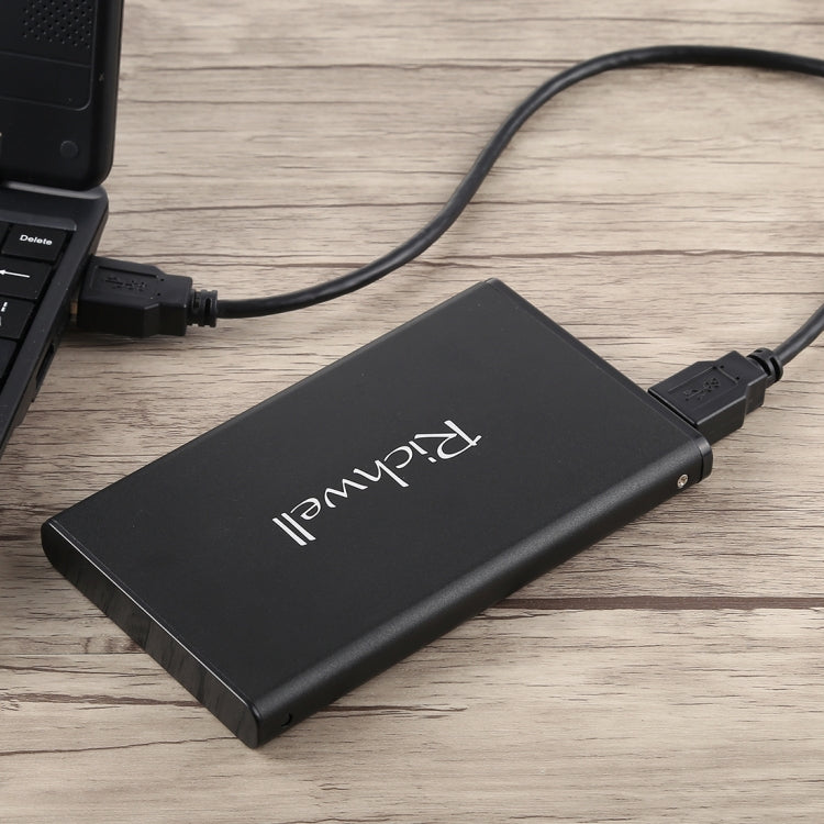 Richwell SATA R2-SATA-2TB 2TB 2.5 inch USB3.0 Super Speed Interface Mobile Hard Disk Drive(Black)