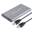 Richwell SATA R2-SATA-2TB 2TB 2.5 inch USB3.0 Super Speed Interface Mobile Hard Disk Drive(Grey) - free shipping - PMC TechLife - Order now!