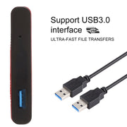 Richwell SATA R2-SATA-250GB 250GB 2.5 inch USB3.0 Super Speed Interface Mobile Hard Disk Drive(Red)