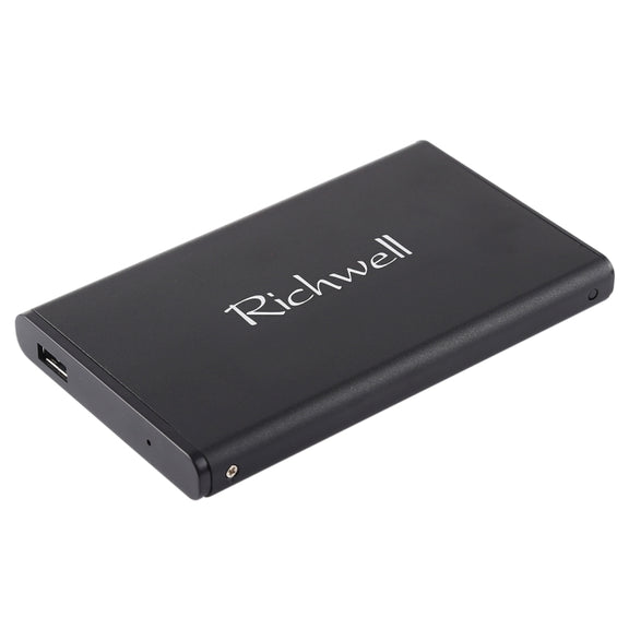 Richwell SATA R2-SATA-320GB 320GB 2.5 inch USB3.0 Super Speed Interface Mobile Hard Disk Drive(Black)