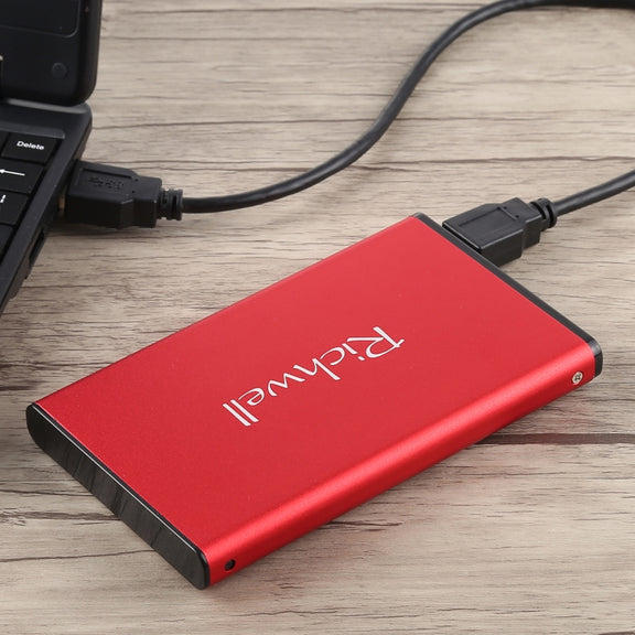 Richwell SATA R2-SATA-320GB 320GB 2.5 inch USB3.0 Super Speed Interface Mobile Hard Disk Drive(Red)