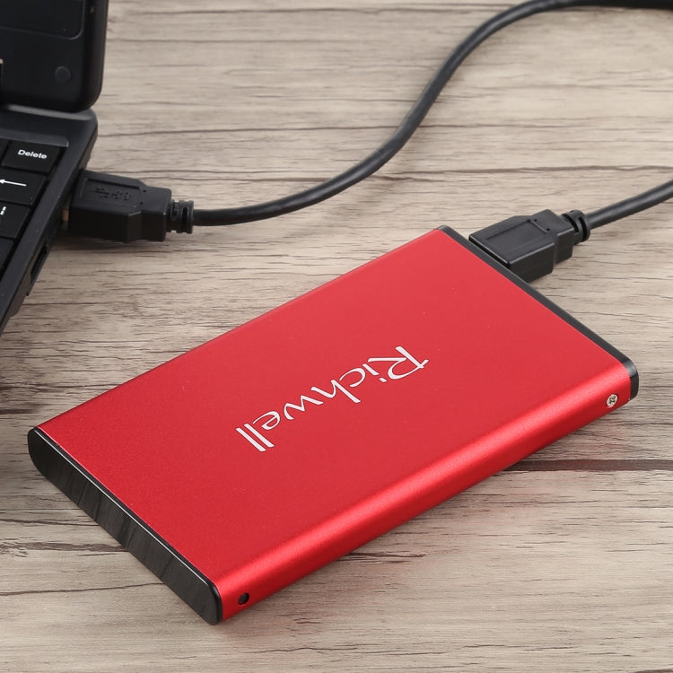 Richwell SATA R2-SATA-320GB 320GB 2.5 inch USB3.0 Super Speed Interface Mobile Hard Disk Drive(Red)