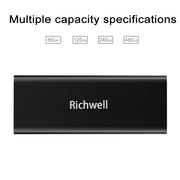 Richwell SSD R280-SSD-60GB 60GB Mobile Hard Disk Drive for Desktop PC(Black)