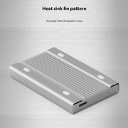 Blueendless U23Q SATA 2.5 inch Micro B Interface HDD Enclosure with USB-C / Type-C to USB 3.0 Cable, Support Thickness: 1cm or less
