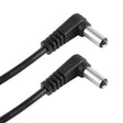 30cm 5A 5.5 x 2.1mm Male to Male Elbow DC Power Supply Plug Cable, DC 12-24V - Universal Power Adapter by PMc TechLife | Online Shopping South Africa | PMc TechLife | Buy Now Pay Later Mobicred