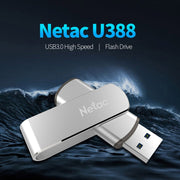 Netac U388 32GB USB 3.0 Twister Secure Encryption Flash Disk