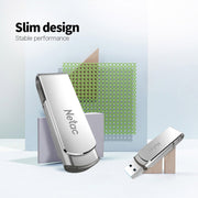 Netac U388 32GB USB 3.0 Twister Secure Encryption Flash Disk