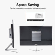 K660S Windows and Linux System Mini PC without Memory & SSD & WiFi, Intel Celeron Processor N2840 Quad-Core 1.83- 2.25GHz