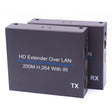 NK-E200IR 200m Over LAN HDMI H.264 HD (Transmitter + Receiver) Extender with IR - Amplifier by PMC TechLife | Online Shopping South Africa | PMC TechLife