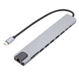 10 in 1 USB-C / Type-C Iinterface Docking Station Multi-function HUB - free shipping - PMC TechLife - Order now!
