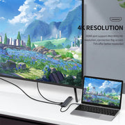 10 in 1 USB-C / Type-C Iinterface Docking Station Multi-function HUB