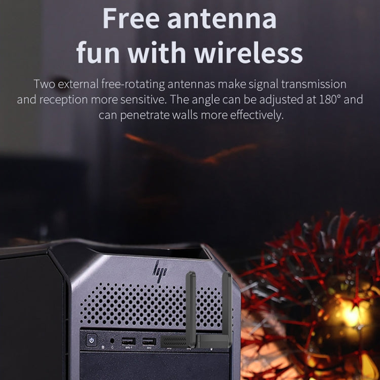 COMFAST CF-952AX V2 1800Mbps Dual Band Wireless Network Card WiFi6 USB Adapter