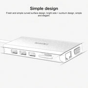Lenovo LX0801 Type-C / USB-C Network Cable Interface Converter Docking Station