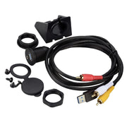 USB 3.0 Male + 3 RCA to USB 3.0 Female + 3.5mm Female Connector Car Adapter Cable, Length: 100cm