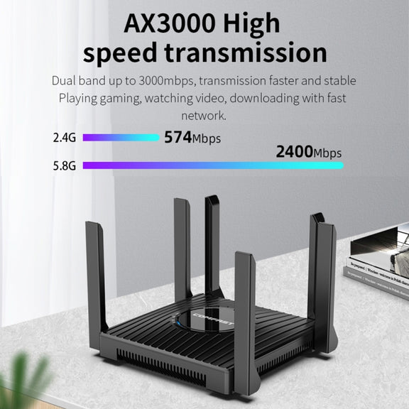 COMFAST CF-WR635AX 3000Mbps WiFi6 Dual Band Gigabit Wireless Router