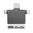 NK-939C 3 in 1 USB to USB-C / Type-C + 8PIN Multifunctional Docking Station (Grey) - USB HUB by PMC TechLife | Online Shopping South Africa | PMC TechLife | Buy Now Pay Later Mobicred