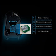Logitech G402 USB Interface 8-keys 4000DPI Five-speed Adjustable High-speed Tracking Wired Optical Gaming Mouse, Length: 2m (Black)