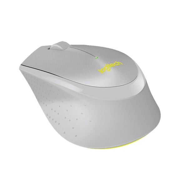Logitech M330 Wireless Optical Mute Mouse with Micro USB Receiver (Grey)