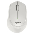 Logitech M330 Wireless Optical Mute Mouse with Micro USB Receiver (White) - free shipping - PMC TechLife - Order now!