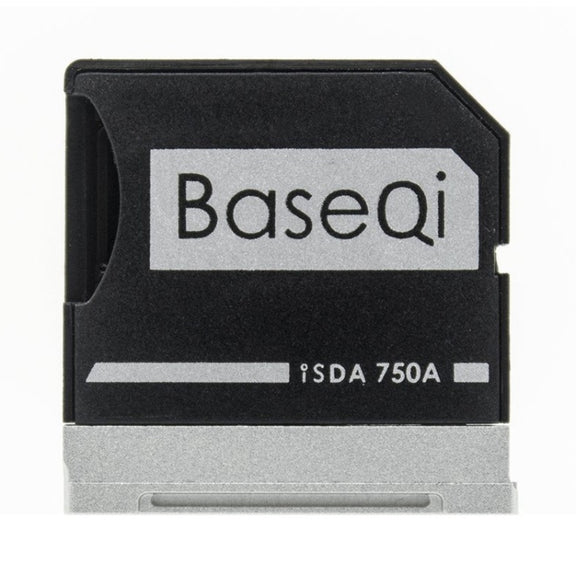 BASEQI Hidden Aluminum Alloy High Speed SD Card Case for Dell Inspiron 14 5455 Laptop