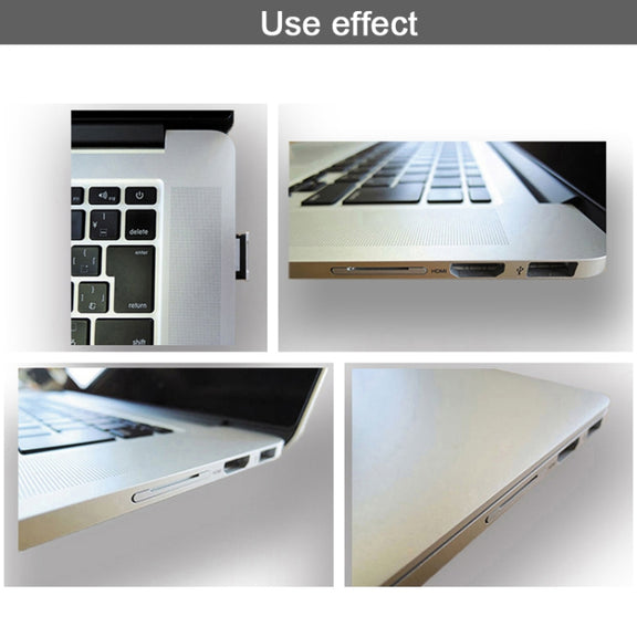BASEQI Hidden Aluminum Alloy SD Card Case for MacBook Air 13.3 inch Laptops