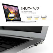 BASEQI iHUT-100 Hidden Aluminum Alloy Anti Dust Plug for Macbook Pro Retina 13.3 / 15 inch Laptops
