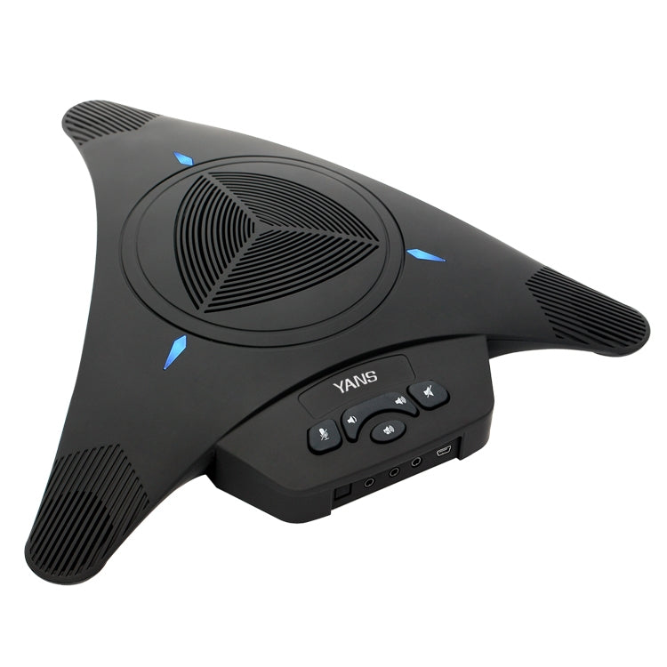 YANS YS-M21 USB Mini Port Video Conference Omnidirectional Microphone (Black)