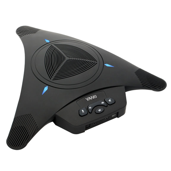 YANS YS-M21 USB Mini Port Video Conference Omnidirectional Microphone (Black)