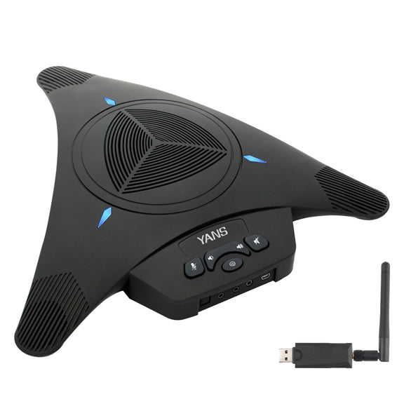 YANS YS-M21W USB Mini Port Video Conference Omnidirectional Microphone (Black)