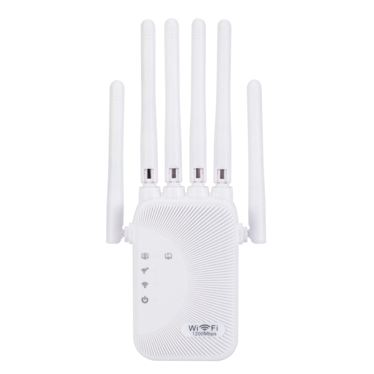 SM-011 Six-antenna 1200M Repeater WiFi Wireless Router (US Plug)