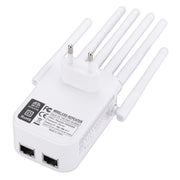 SM-011 Six-antenna 1200M Repeater WiFi Wireless Router (US Plug)