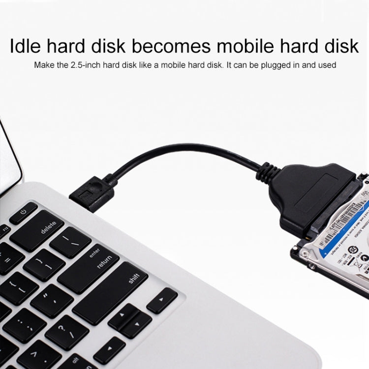 USB 3.0 to SATA 6G USB Easy Drive Cable, Cable Length: 15cm