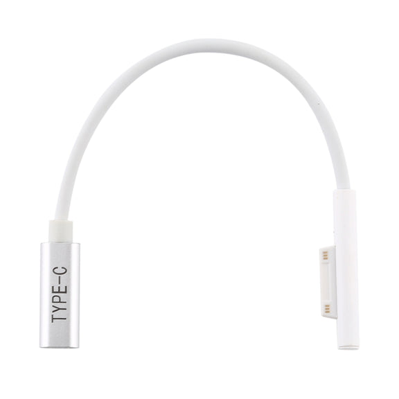 Pro 9 / 8 / 7 / 6 / 5 / 4 / 3 to USB-C / Type-C Female Interfaces Power Adapter Charger Cable(White)