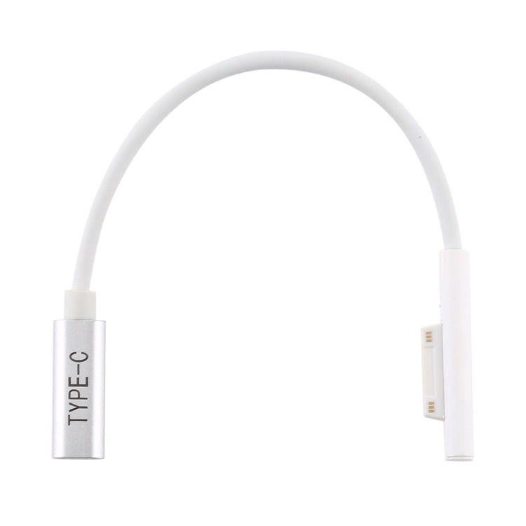 Pro 9 / 8 / 7 / 6 / 5 / 4 / 3 to USB-C / Type-C Female Interfaces Power Adapter Charger Cable(White)