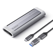 ORICO AXM2-G2-V1-GY-BP M.2 NVMe SSD Enclosure with Silicone Protective Case & Type-C+USB Cable