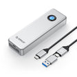 ORICO OUM2-G20-GY-BP 20Gbps M.2 SSD Enclosure with Type-C+USB Cable - HDD Enclosure by ORICO | Online Shopping South Africa | PMC TechLife | Buy Now Pay Later Mobicred