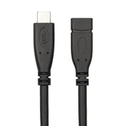 USB 3.1 Type-C / USB-C Male to Type-C / USB-C Female Gen2 Adapter Cable, Length: 1m