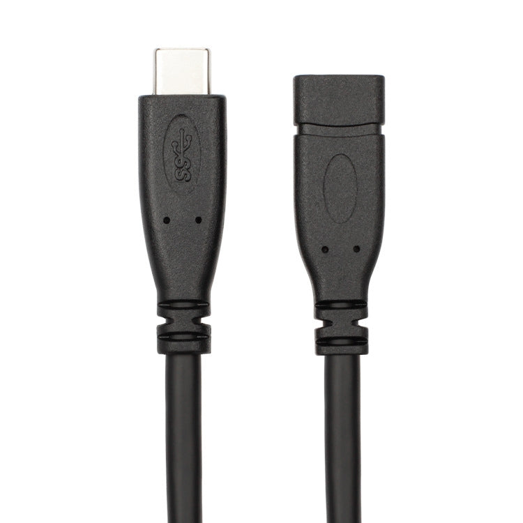 USB 3.1 Type-C / USB-C Male to Type-C / USB-C Female Gen2 Adapter Cable, Length: 1m