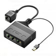 Female RJ45 3 in 1 Gigabit Network Splitter Cable Ethernet Network Coupler - Network Hubs by PMC TechLife | Online Shopping South Africa | PMC TechLife | Buy Now Pay Later Mobicred
