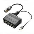 Male RJ45 4 in 1 Gigabit Network Splitter Cable Ethernet Network Coupler - Network Hubs by PMC TechLife | Online Shopping South Africa | PMC TechLife | Buy Now Pay Later Mobicred