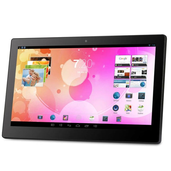 HSD-P537 Touch Screen All in One PC with Holder, 4GB+32GB, 15.6 inch Android 14 RK3576S Octa Core (Black)
