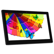 HSD-P537 Touch Screen All in One PC with Holder, 4GB+32GB, 15.6 inch Android 14 RK3576S Octa Core (Black)