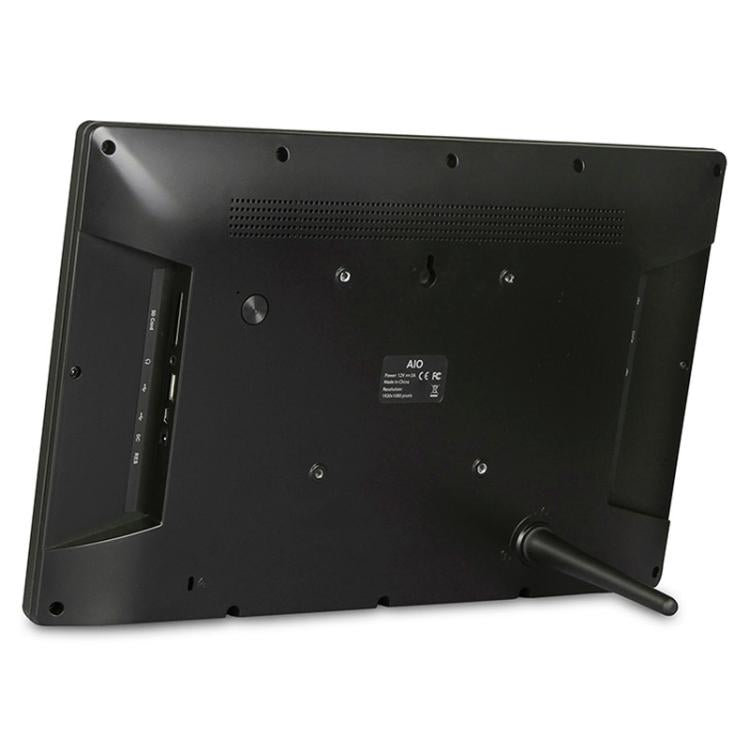 HSD-P537 Touch Screen All in One PC with Holder, 4GB+32GB, 15.6 inch Android 14 RK3576S Octa Core (Black)