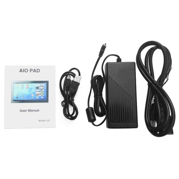 HSD-P537 Touch Screen All in One PC with Holder, 4GB+32GB, 15.6 inch Android 14 RK3576S Octa Core (Black)