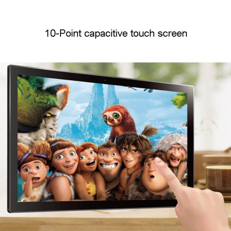 HSD-P537 Touch Screen All in One PC with Holder, 4GB+32GB, 15.6 inch Android 14 RK3576S Octa Core (Black)