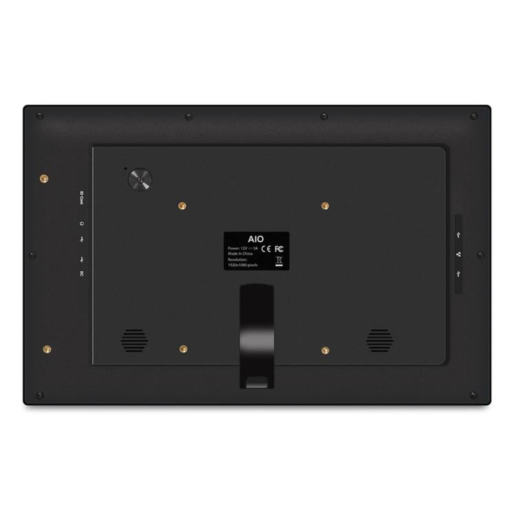 HSD-P538 14 inch IPS Touch Screen All in One PC with Holder, 4GB+32GB, Android 14 RK3576S Octa-core (Black)