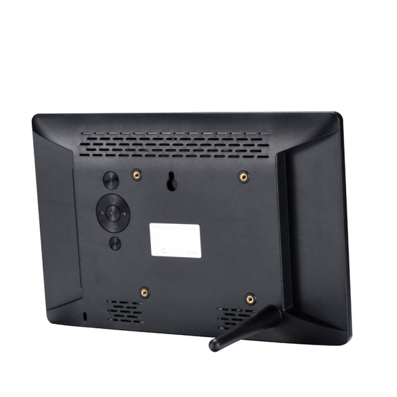 11.6-inch IPS Digital Photo Frame Full View 1920*1080 Electronic Photo Album Advertising Machine(Black)