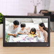 12.5 inch FHD LED Display Digital Photo Frame with Holder & Remote Control, MSTAR V56 Program, Support USB / SD Card Input (Black) - 11-15 inch by PMC TechLife | Online Shopping South Africa | PMC TechLife | Buy Now Pay Later Mobicred